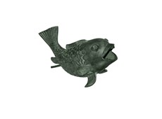Fontene i bronse av fisk
